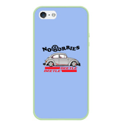 Чехол для iPhone 5/5S матовый Volkswagen Beetle