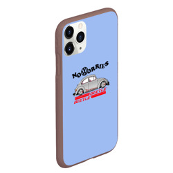 Чехол для iPhone 11 Pro Max матовый Volkswagen Beetle - фото 2