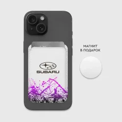 Картхолдер Magsafe магнитный Subaru - фото 2