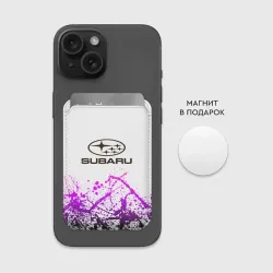 Картхолдер Magsafe магнитный Subaru - фото 2