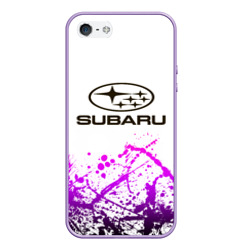 Чехол для iPhone 5/5S матовый Subaru