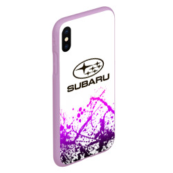 Чехол для iPhone XS Max матовый Subaru - фото 2