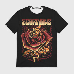 Мужская футболка 3D Scorpions