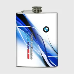 Фляга BMW волны - blue-white