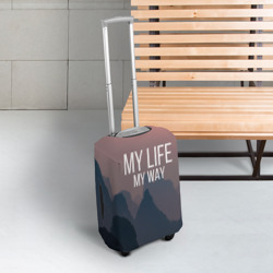 Чехол для чемодана 3D My Life My Way - фото 2