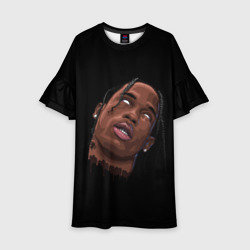 Детское платье 3D Travis Scott