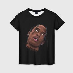 Женская футболка 3D Travis Scott