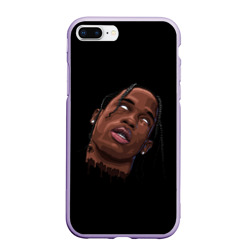 Чехол для iPhone 7Plus/8 Plus матовый Travis Scott