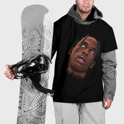 Накидка на куртку 3D Travis Scott