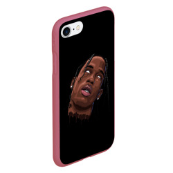 Чехол для iPhone 7/8 матовый Travis Scott - фото 2