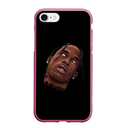 Чехол для iPhone 7/8 матовый Travis Scott