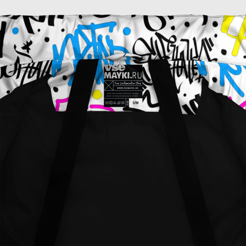 Женская зимняя куртка Oversize Marshmello, цвет черный - фото 7