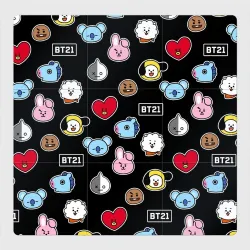 Магнитный плакат 3Х3 BT21 BTS БТС bangtan boys