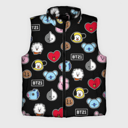 Мужской жилет утепленный 3D BT21 BTS БТС bangtan boys