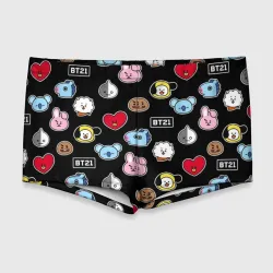 Мужские купальные плавки 3D BT21 BTS БТС bangtan boys
