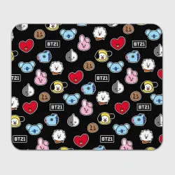 Прямоугольный коврик для мышки BT21 BTS БТС bangtan boys