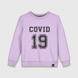 Детский свитшот хлопок Covid 19