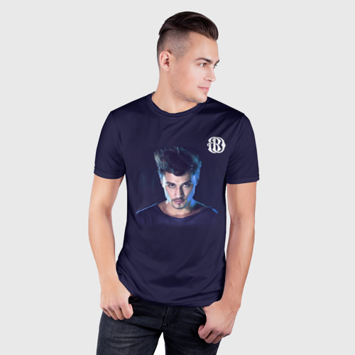 Мужская футболка 3D Slim Дима Билан, цвет 3D печать - фото 3
