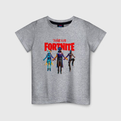Детская футболка хлопок Travis Scott+Fortnite