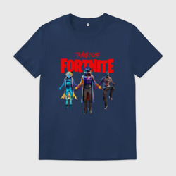 Мужская футболка хлопок Travis Scott+Fortnite