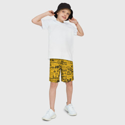 Детские спортивные шорты 3D Логотипы рок групп - фото 2