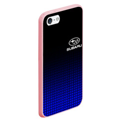 Чехол для iPhone 5/5S матовый Subaru - фото 2