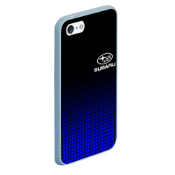 Чехол для iPhone 5/5S матовый Subaru - фото 2