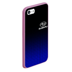 Чехол для iPhone 5/5S матовый Subaru - фото 2