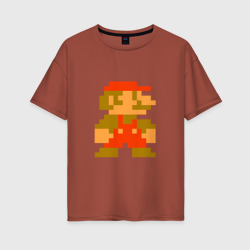 Женская футболка хлопок Oversize Super Mario Bros