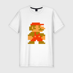 Мужская футболка хлопок Slim Super Mario Bros