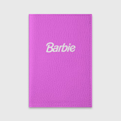 Обложка для паспорта матовая кожа Barbie