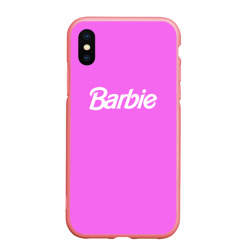 Чехол для iPhone XS Max матовый Barbie