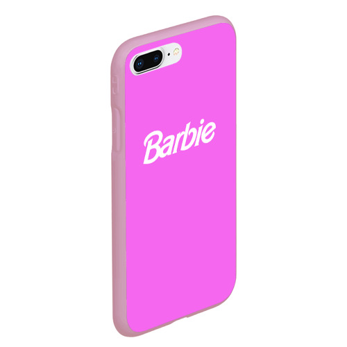 Чехол для iPhone 7Plus/8 Plus матовый Barbie, цвет розовый - фото 3