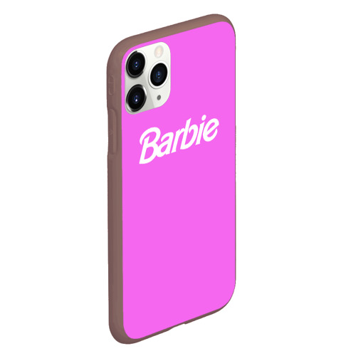 Чехол для iPhone 11 Pro матовый Barbie, цвет коричневый - фото 3