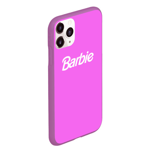 Чехол для iPhone 11 Pro Max матовый с принтом Barbie, вид сбоку #3
