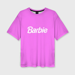 Женская футболка oversize 3D Barbie