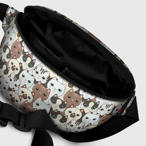 Поясная сумка 3D Кошачьи моськи - фото 7