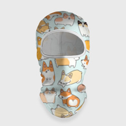 Балаклава 3D Милые корги