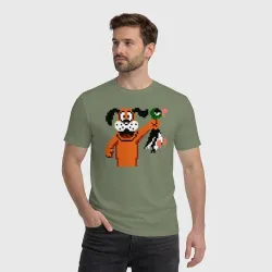Мужская футболка хлопок Duck Hunt - фото 2