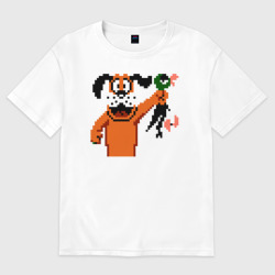 Женская футболка хлопок Oversize Duck Hunt