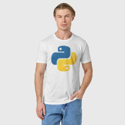 Мужская футболка хлопок Python - фото 2