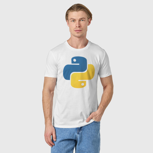 Мужская футболка хлопок Python - фото 3