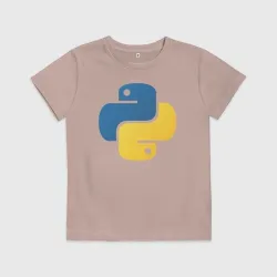 Детская футболка хлопок Python