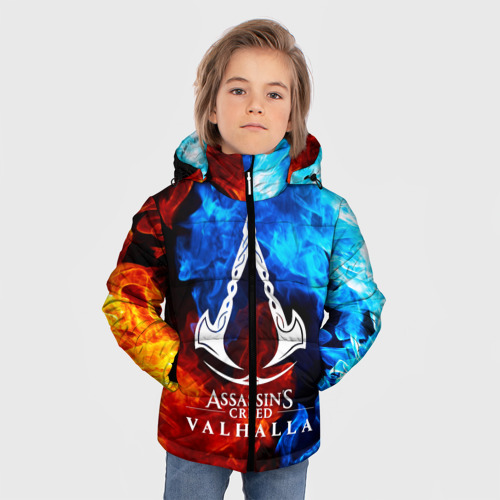 Зимняя куртка для мальчиков 3D ASSASSIN`S CREED VALHALLA - фото 3
