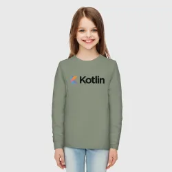 Детский лонгслив хлопок Kotlin - фото 2
