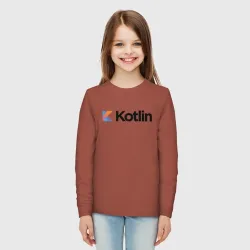 Детский лонгслив хлопок Kotlin - фото 2