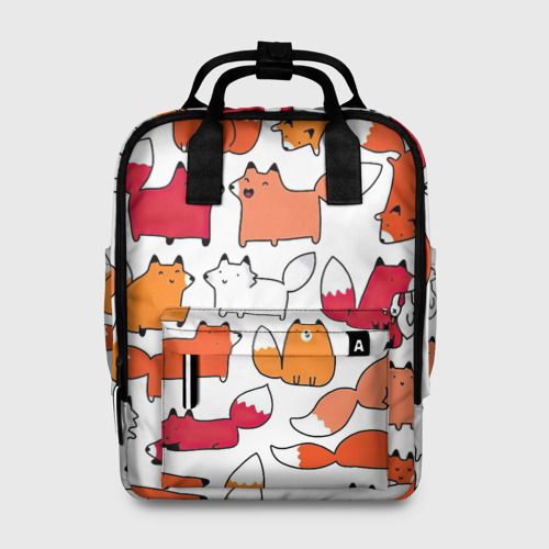 Женский рюкзак 3D Милые лисы