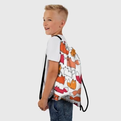 Рюкзак-мешок 3D Милые лисы - фото 2