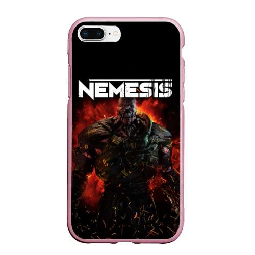 Чехол для iPhone 7Plus/8 Plus матовый Nemesis, цвет розовый