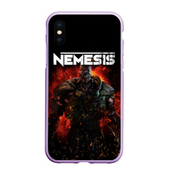 Чехол для iPhone XS Max матовый Nemesis